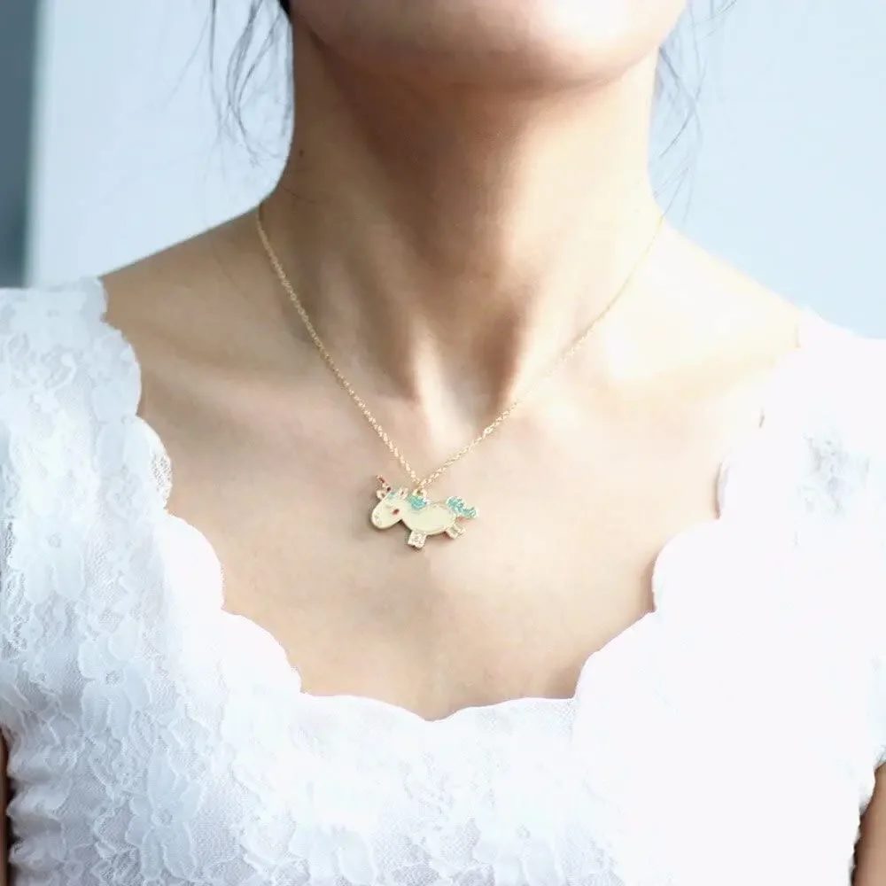Unicorn Necklace Unicorn Jewelry